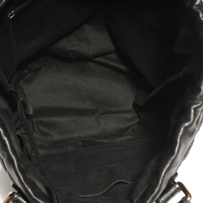 Chanel Lambskin Cloudy Bundle North South Tote Black 5 of 7