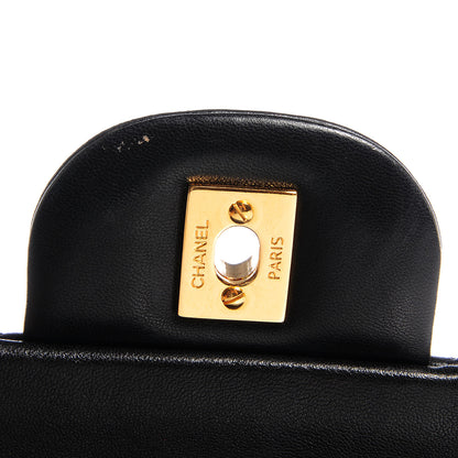 Chanel Lambskin Jumbo Double Flap Black 5 of 8