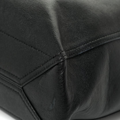 Gucci New Sakai Calfskin Lux Medium Dahlia Tote Black 10 of 15