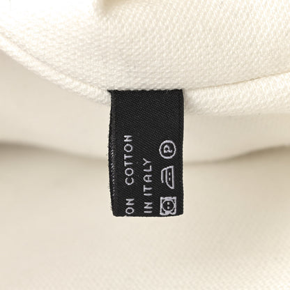 Chanel Terry Cotton CC Beach Tote Towel Set Black White 9 of 11