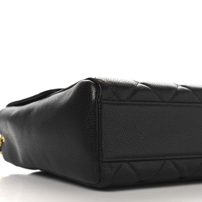Chanel Caviar Quilted Medium Single Flap Black 9 of 10
