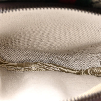 Gucci GG Supreme Monogram Web Mini Ophidia Double Zip Messenger Bag Beige New Acero 6 of 11