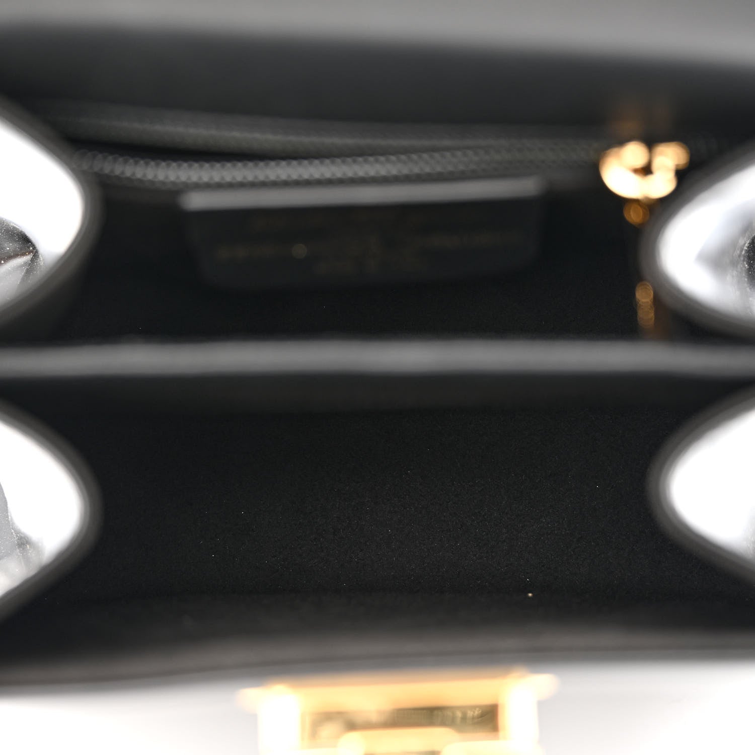 Salvatore Ferragamo Brushed Off Calfskin Iconic Top Handle Bag Black 5 of 12