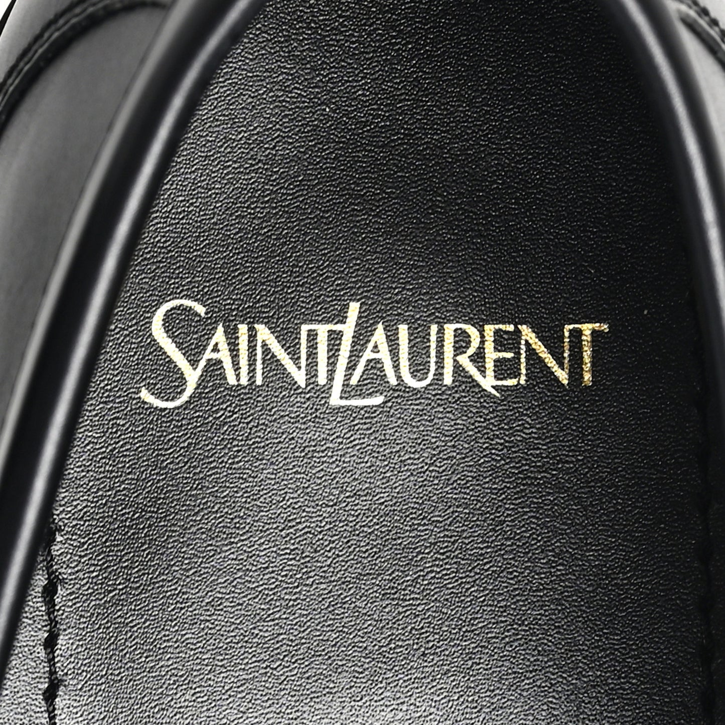 Calfskin Mens Laurent Penny Loafers 45 Black