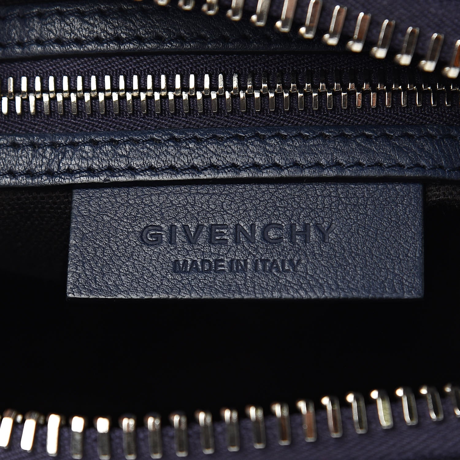 Givenchy Sugar Goatskin Mini Antigona Navy 6 of 15