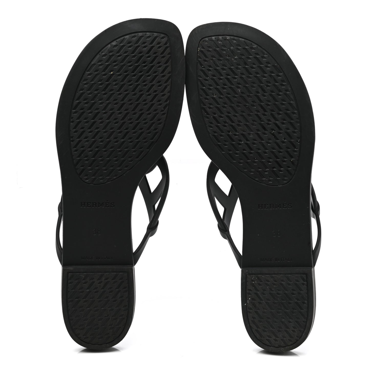 Rubber Womens Egerie Sandals 37.5 Black