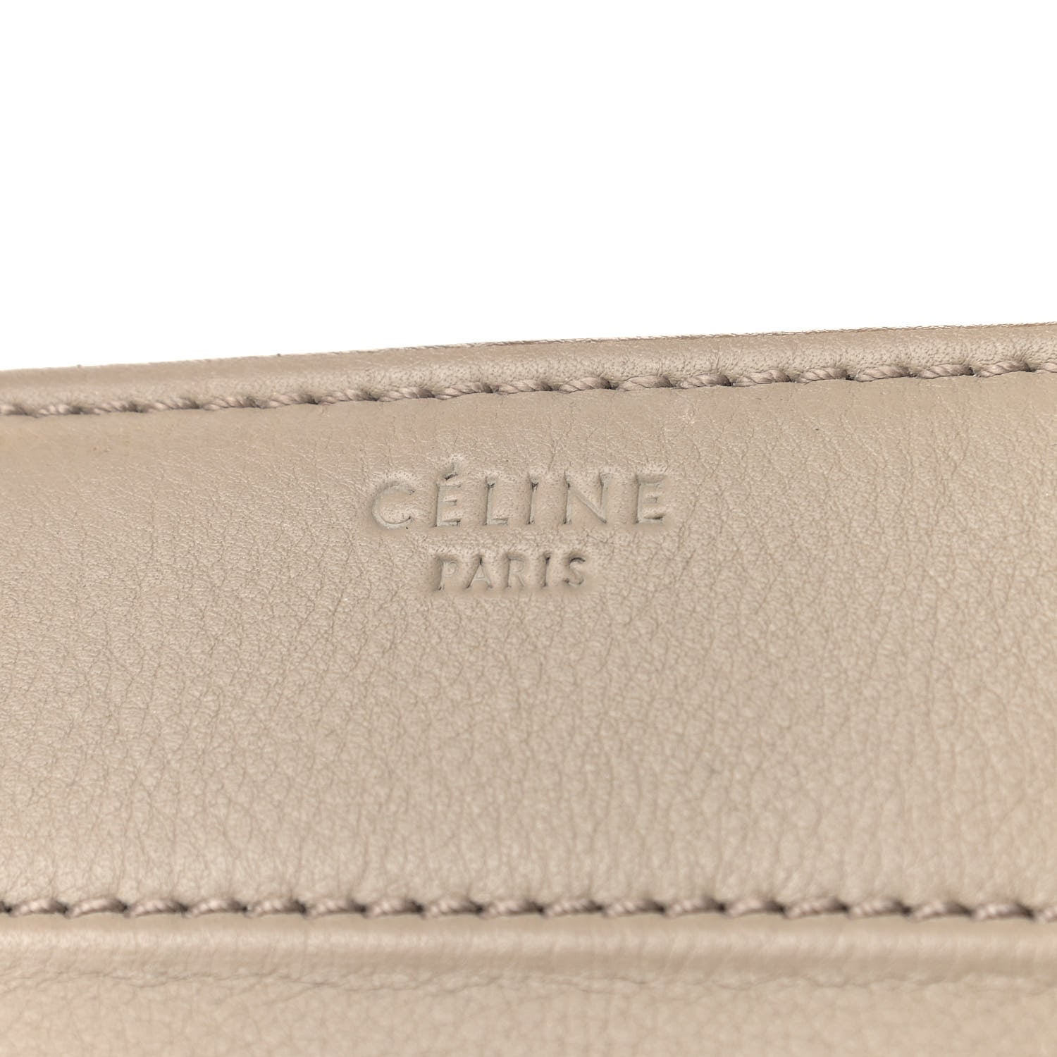 Celine Supple Calfskin Medium Phantom Luggage Beige 8 of 11