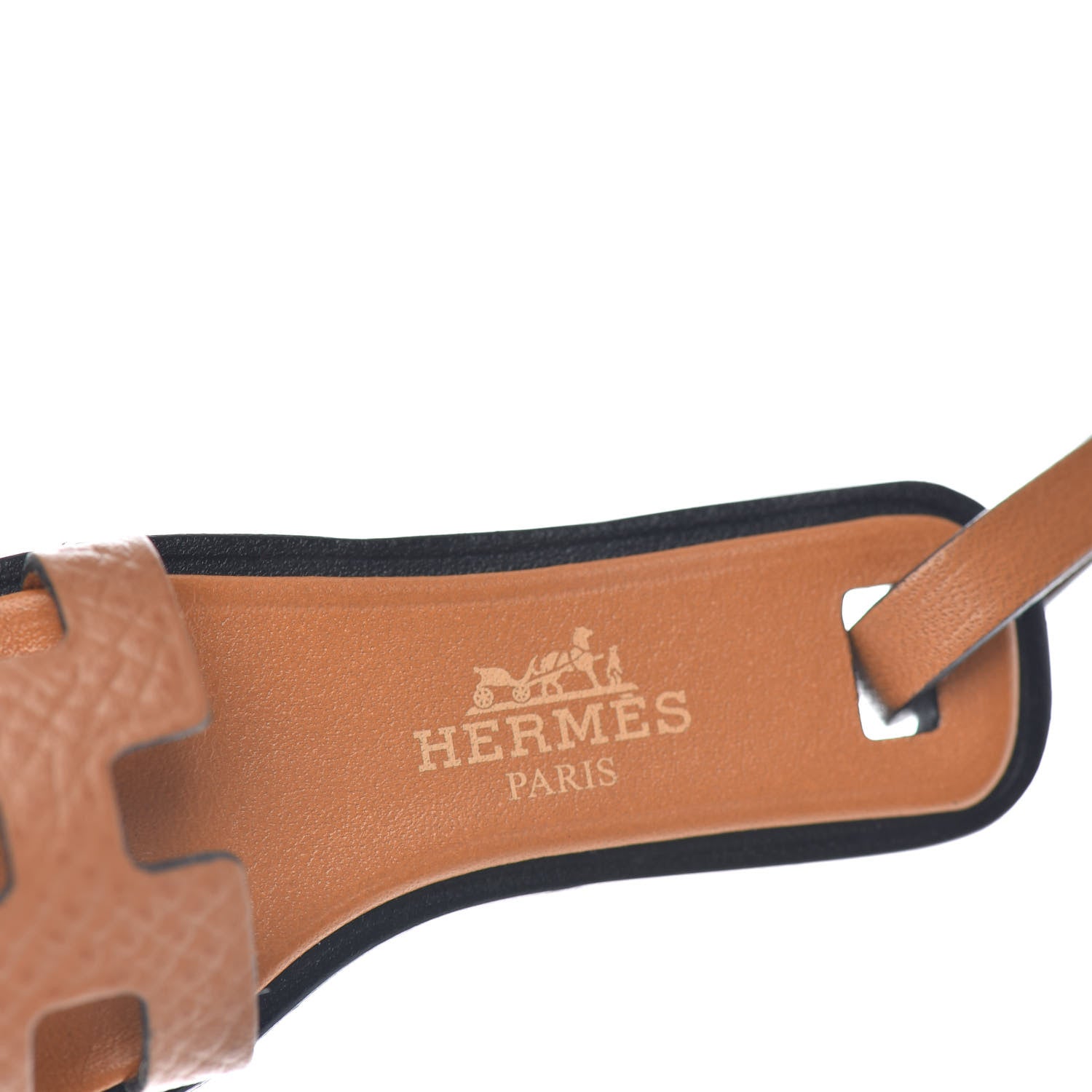 Hermes Epsom Butler Calfskin Hunter Oran Nano Bag Charm Gold 3 of 3
