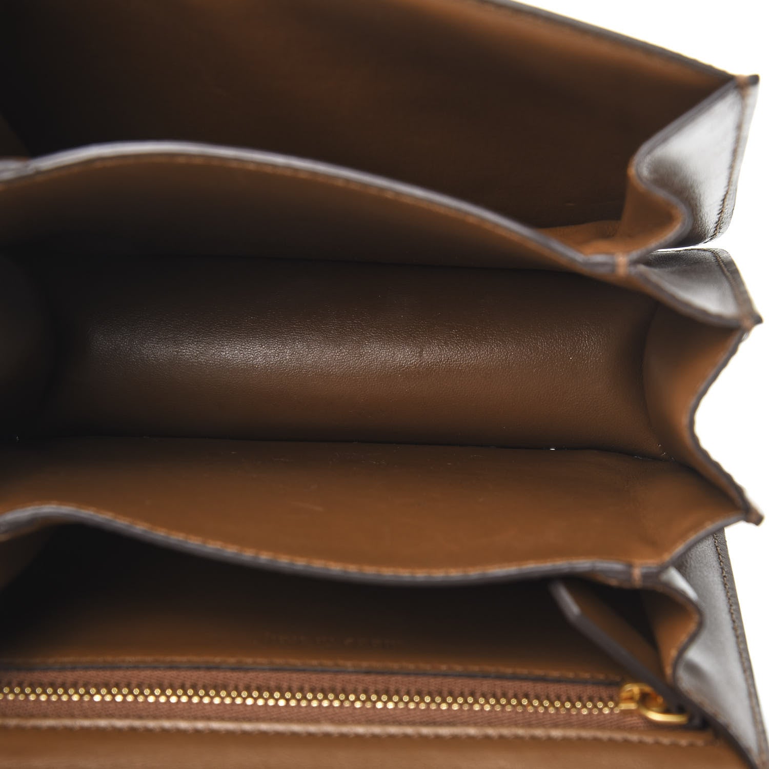 Celine Smooth Calfskin Small Classic Box Flap Bag Camel 5 of 13
