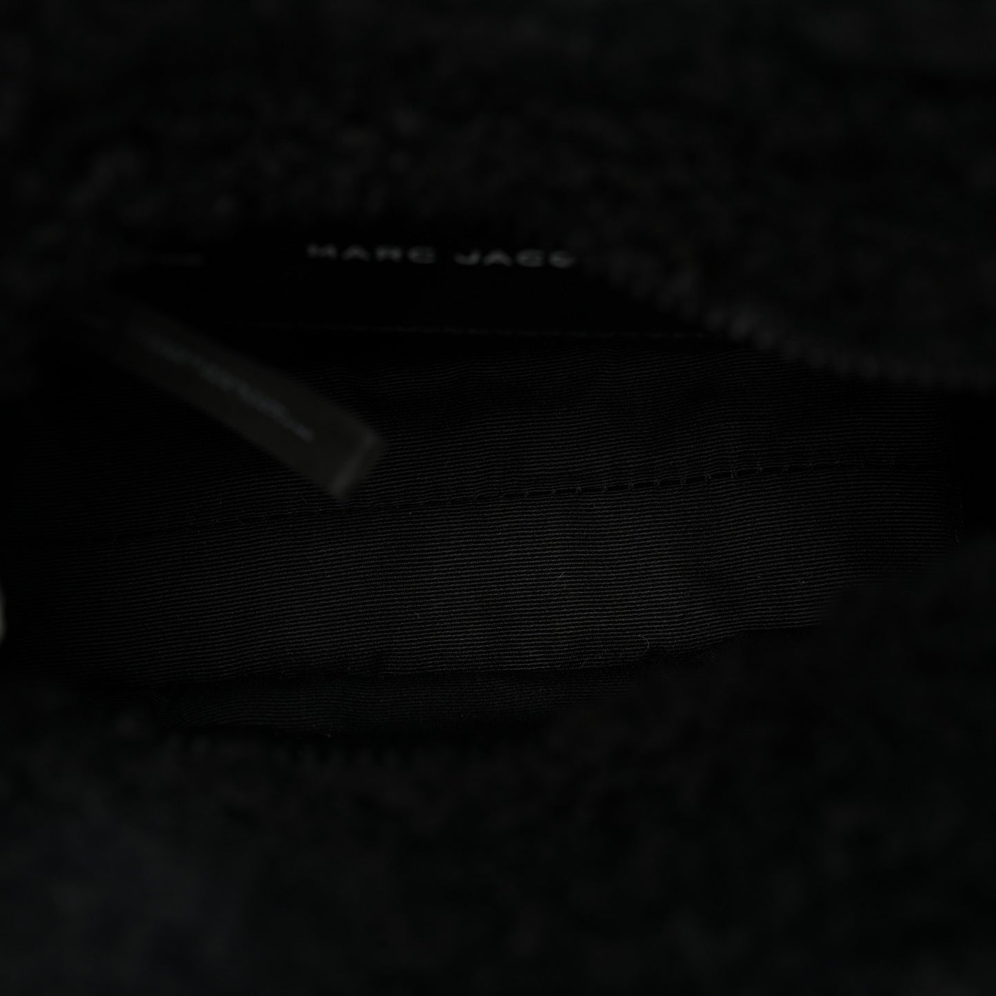 Polyester Cotton Mini The Teddy Traveler Tote Bag Black
