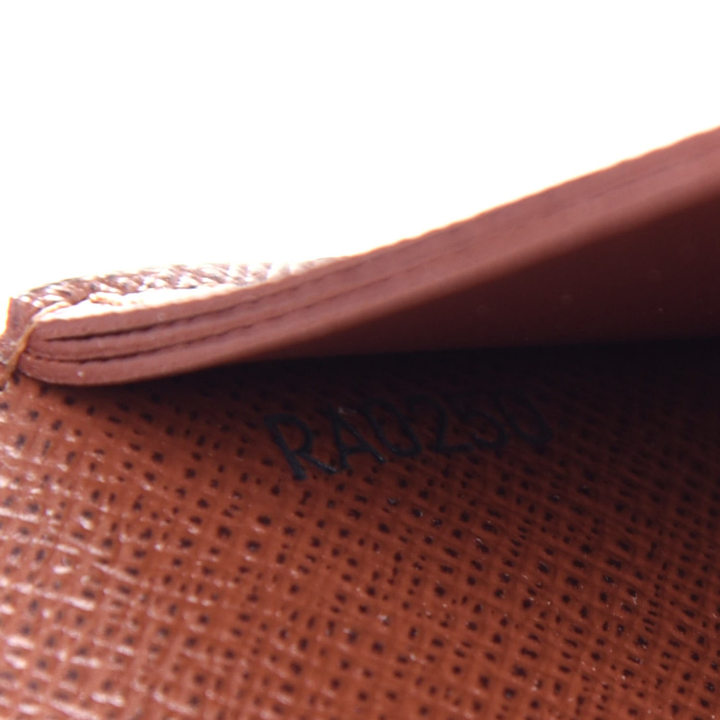 Monogram Desk Agenda Cover
