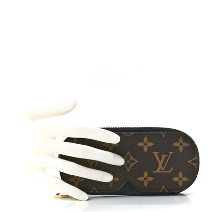 Louis Vuitton Monogram Emilie Zippered Sunglasses Case Black 2 of 10