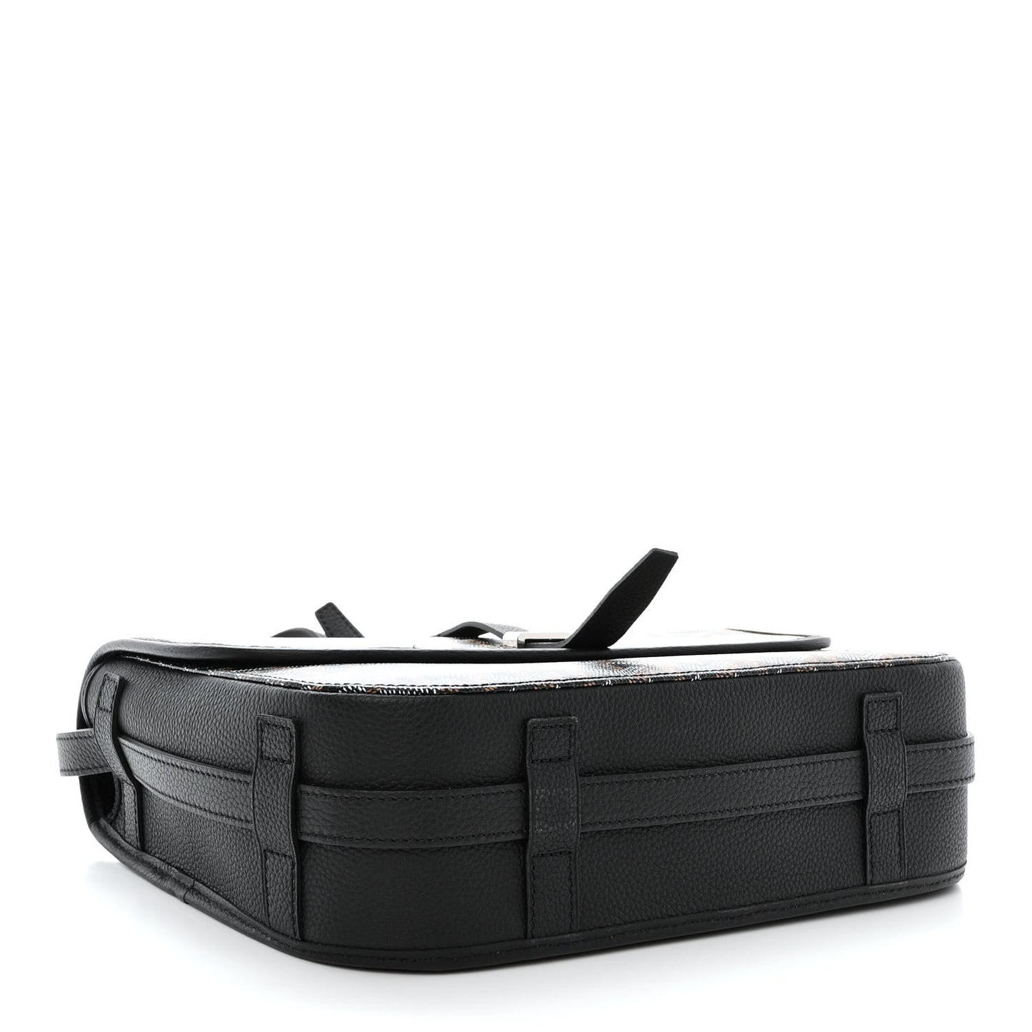 Goyardine Belvedere II MM Messenger Bag Black