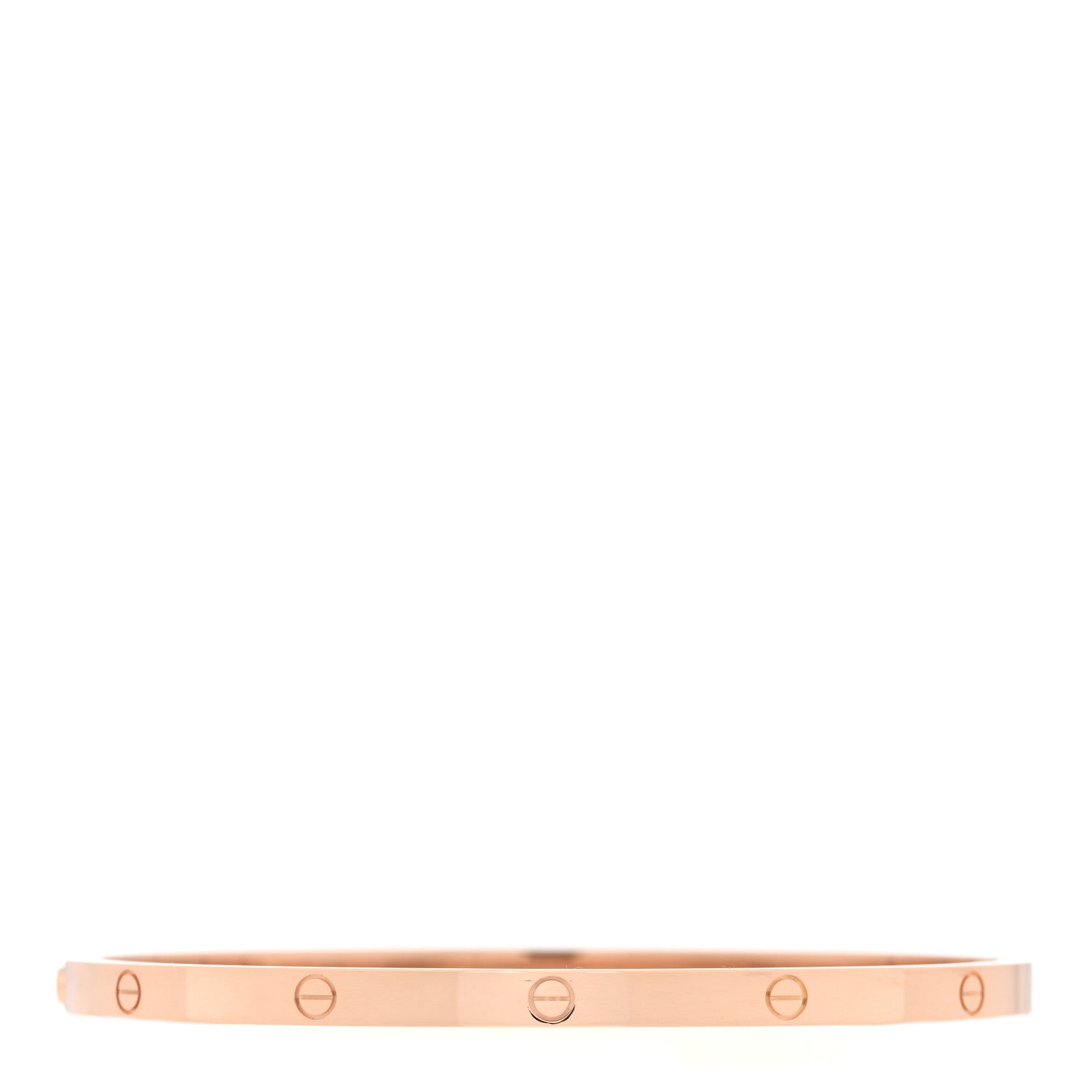 Cartier 18K Pink Gold Small LOVE Bracelet 18 2 of 6