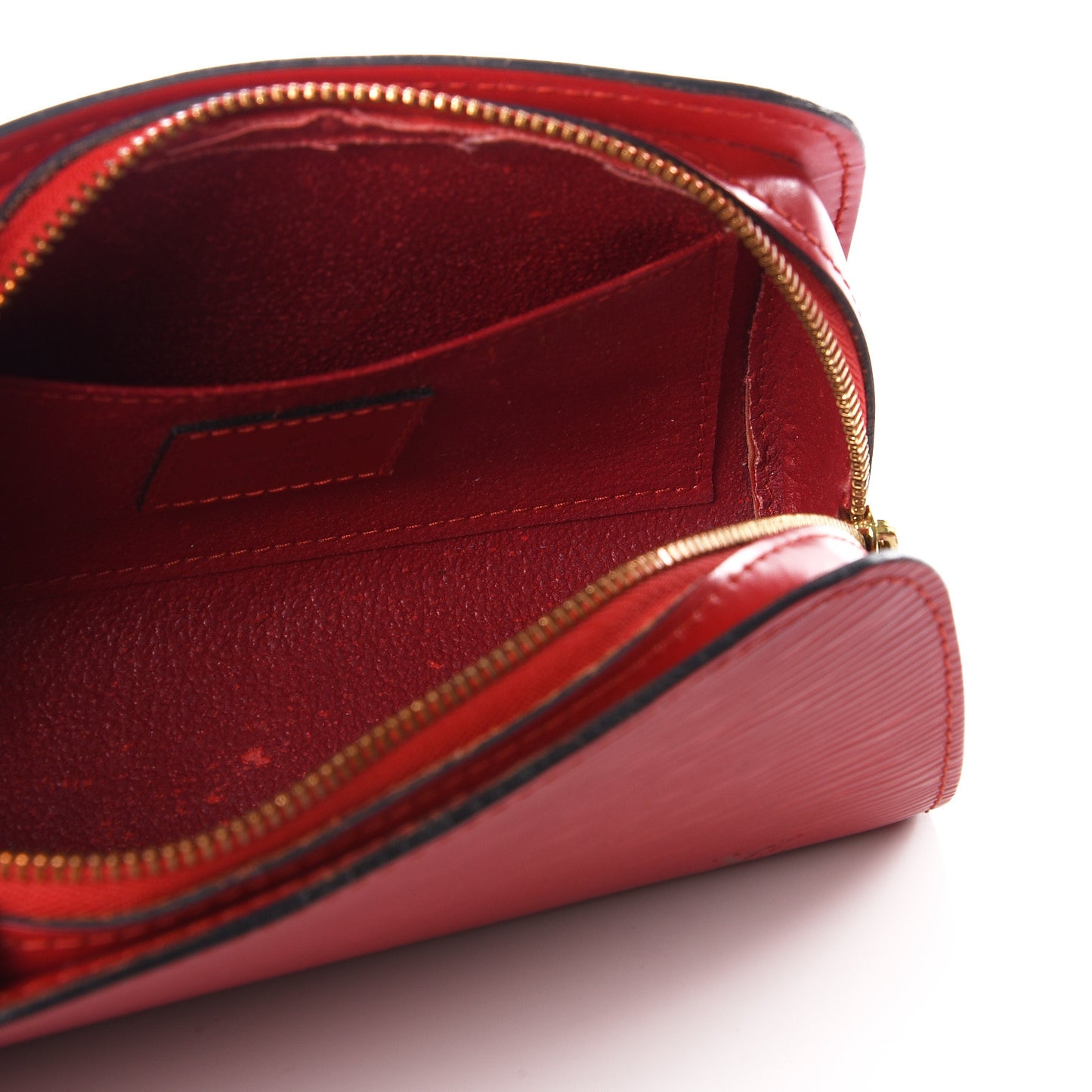 Epi Dauphine 17 Cosmetic Pouch Castillan Red