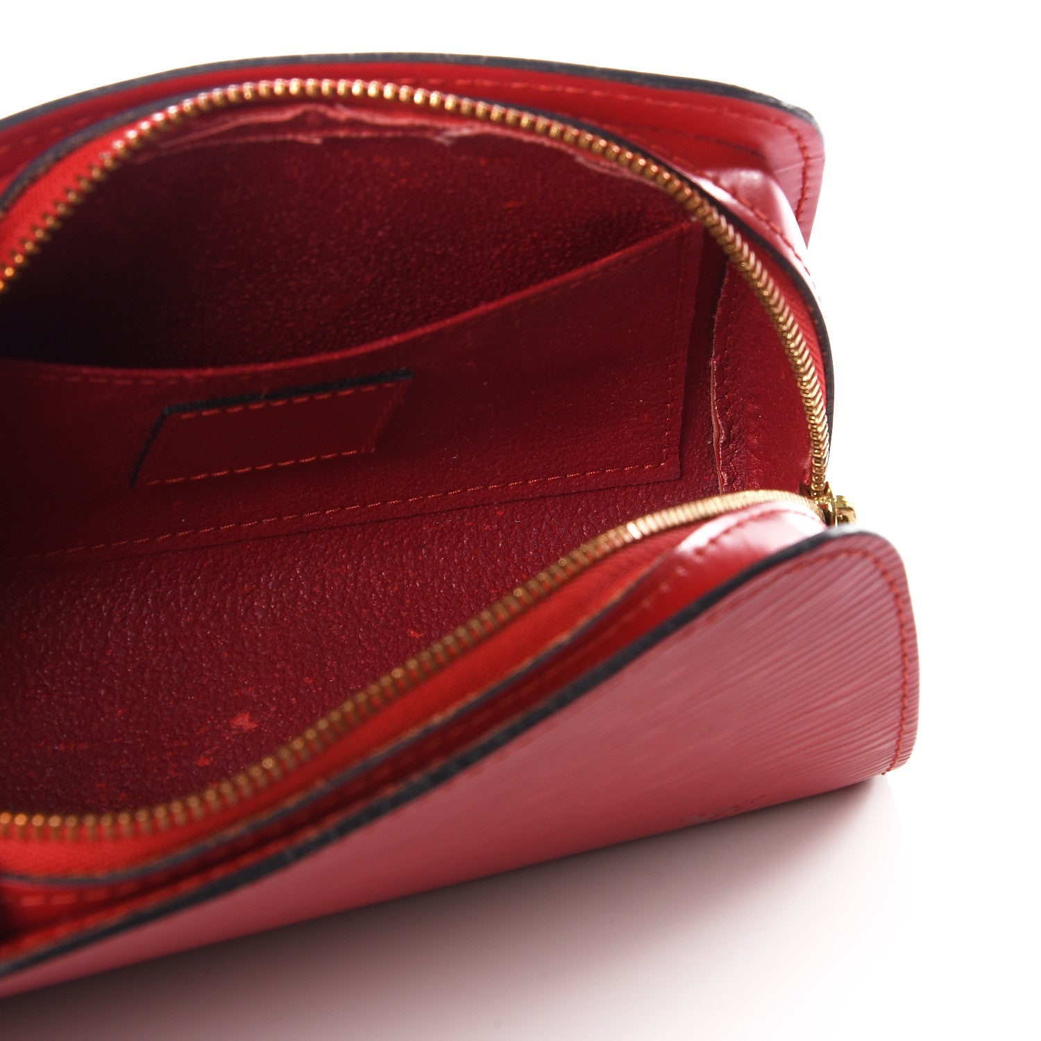 Louis Vuitton Epi Dauphine 17 Cosmetic Pouch Castillan Red 4 of 8
