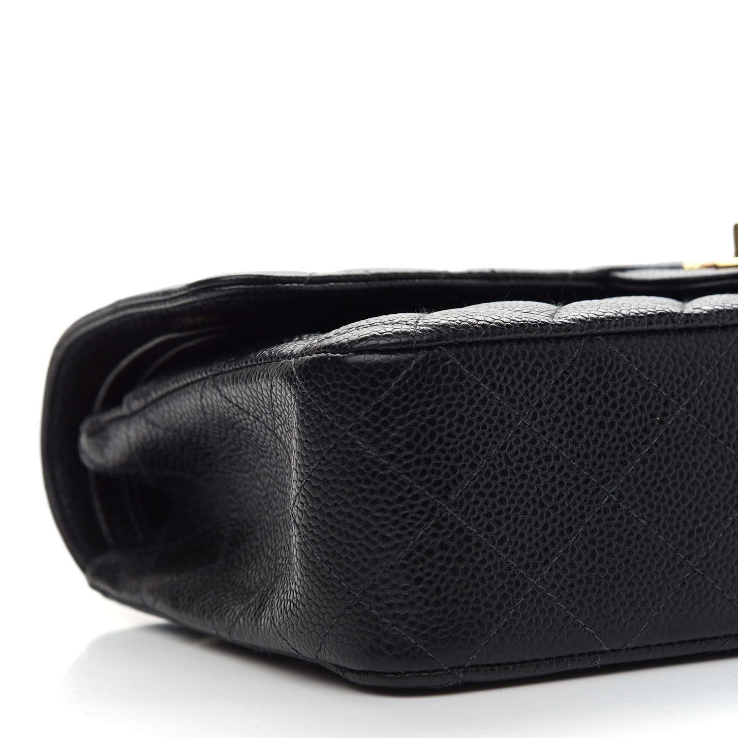 Chanel Caviar Quilted Medium Double Flap Black 9 of 10