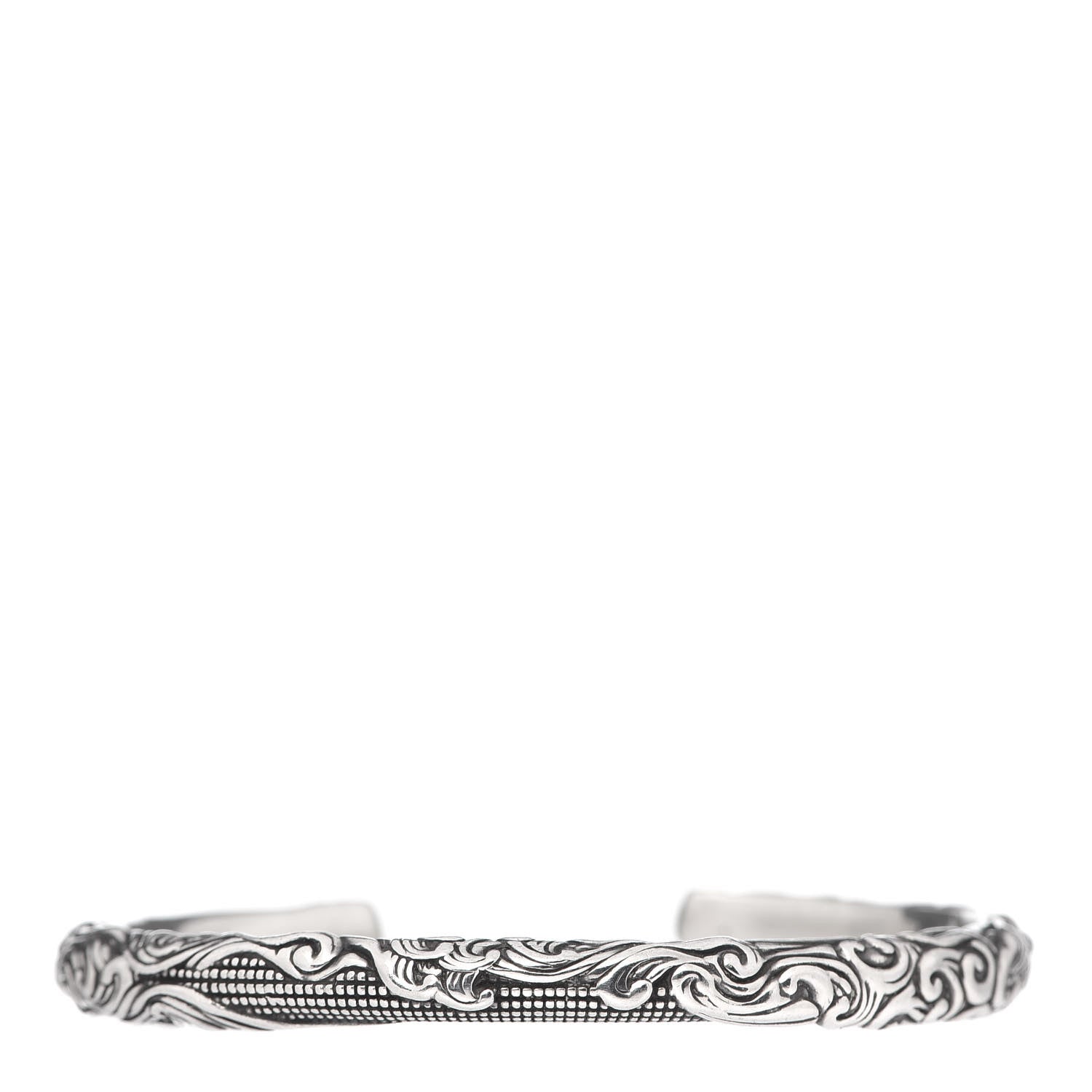 David Yurman Sterling Silver Wave Cuff Bracelet 1 of 4