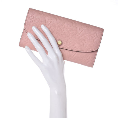 Louis Vuitton Empreinte Emilie Wallet Rose Poudre 2 of 10