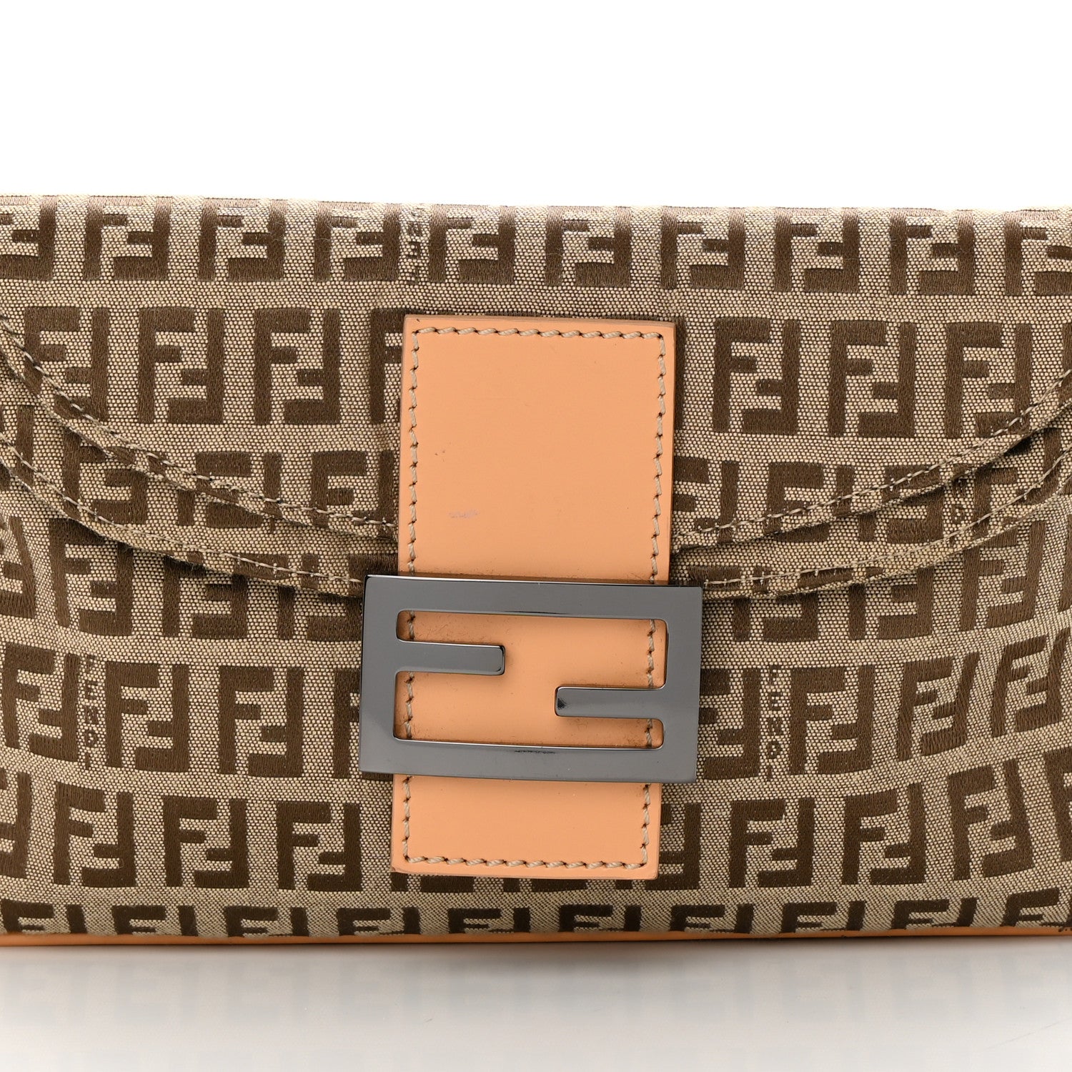 Fendi Zucchino Baguette Beige 8 of 15