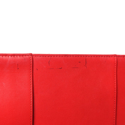 Chanel Lambskin Quilted Large Agenda Cover Red 10 of 10