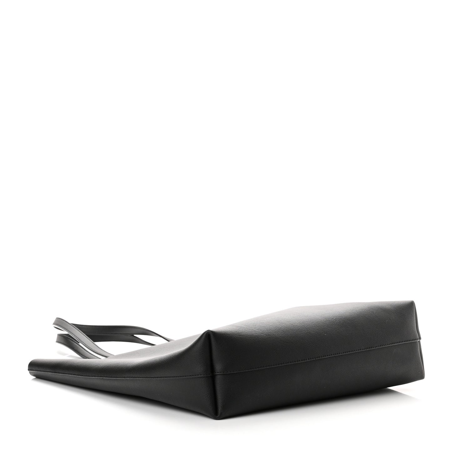 Calfskin Toy Shopping Tote Black