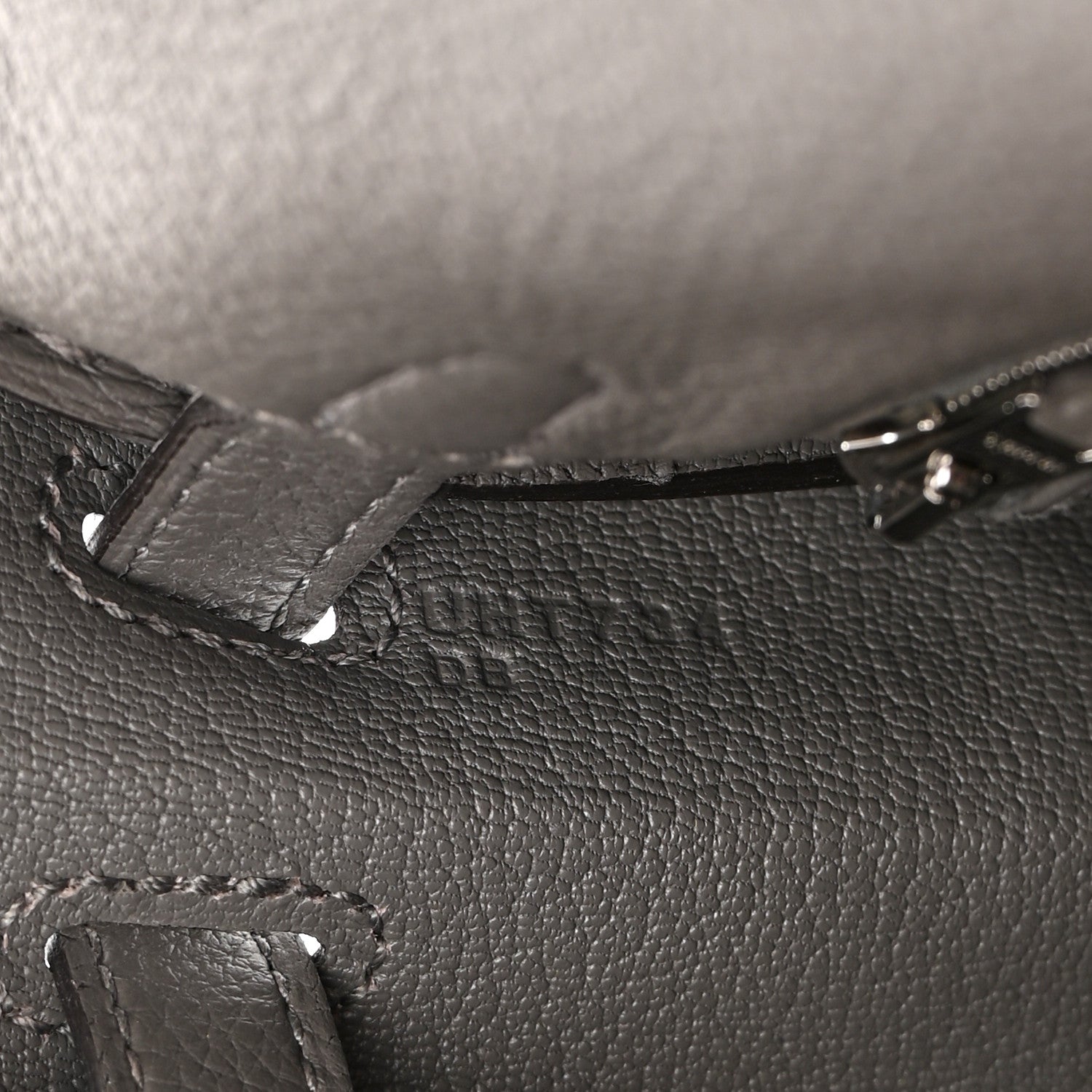 Hermes Togo Kelly Retourne 25 Gris Meyer 7 of 13