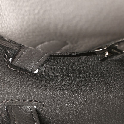 Hermes Togo Kelly Retourne 25 Gris Meyer 7 of 13