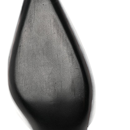 Balenciaga Metallic Nappa BB Square Knife Pointed Toe 40mm Mules 39.5 Silver 11 of 14