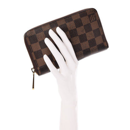 Louis Vuitton Damier Ebene Zippy Compact Wallet 2 of 7