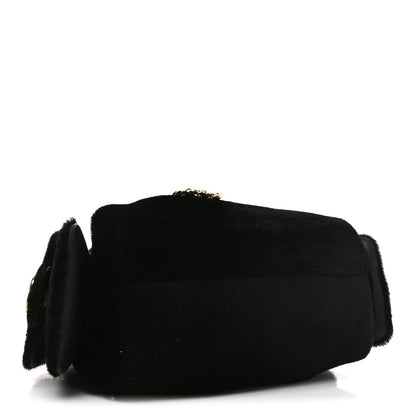 Chanel Pony Hair Mini Chanel 25 Handbag Black 4 of 10