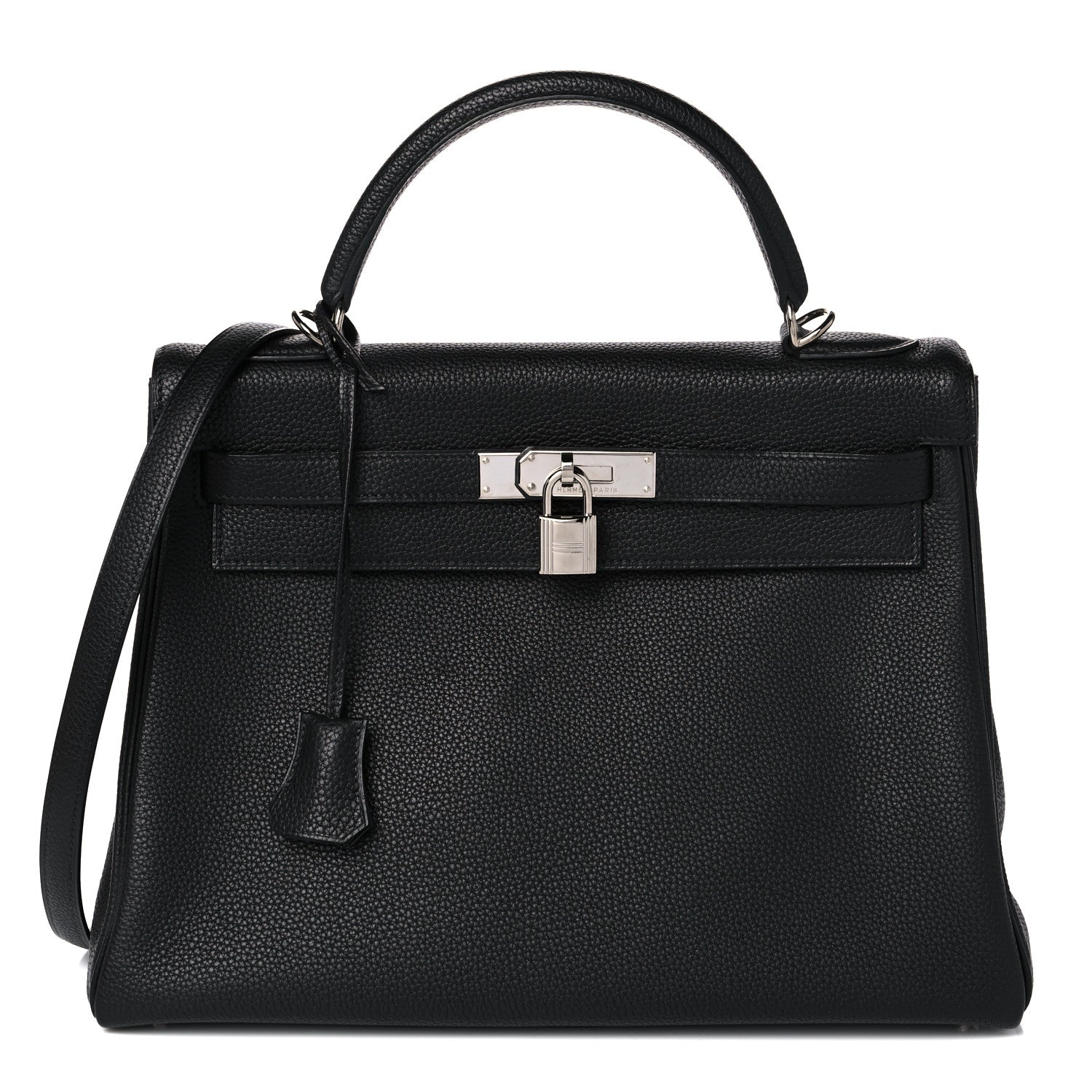 Hermes Togo Kelly Retourne 32 Black 1 of 15