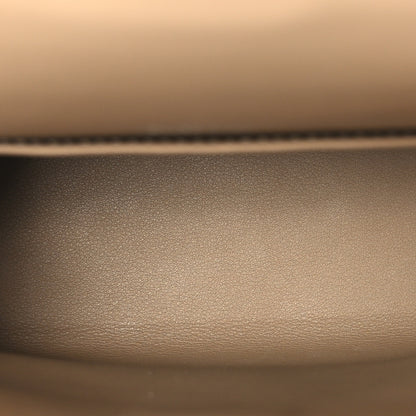 Hermes Veau Grizzly Mouton Shearling Swift Teddy Mini Kelly 20 Gris Caillou Ecru Etoupe 5 of 10