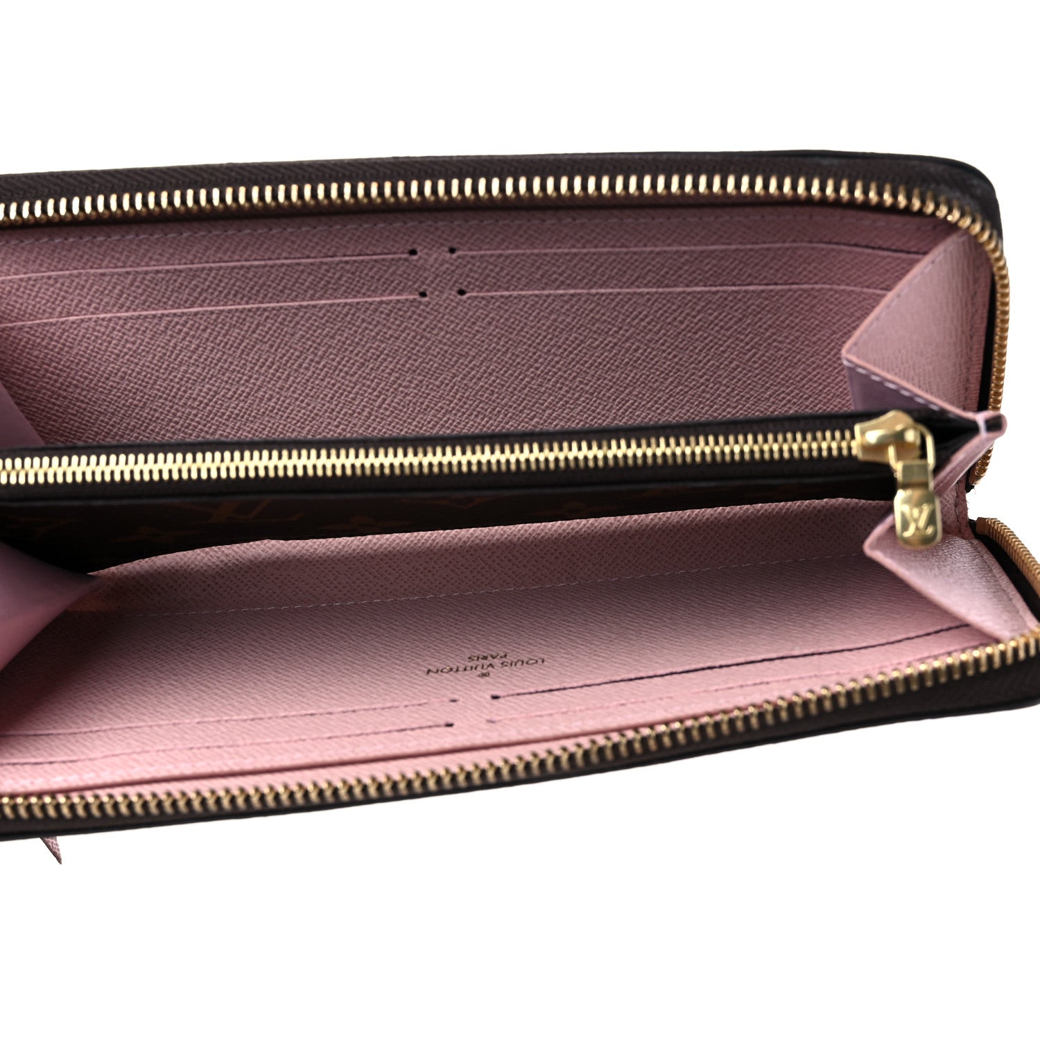 Louis Vuitton Monogram Clemence Wallet Rose Ballerine 5 of 9