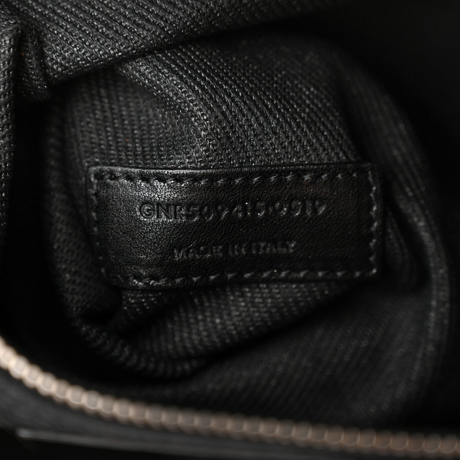 Saint Laurent Linen Calfskin Rive Gauche Tote Black 7 of 14