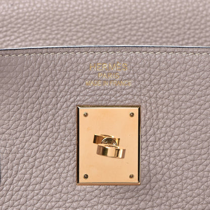 Hermes Togo Birkin 40 Gris Tourterelle 8 of 36
