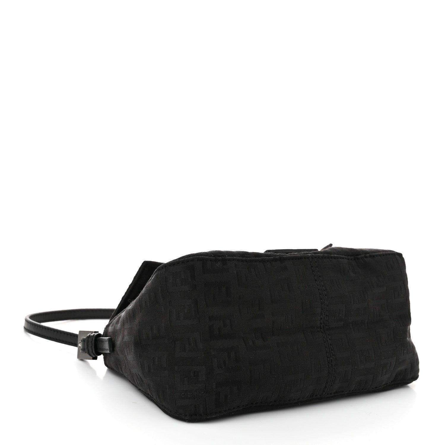 Fendi Zucchino Mini Mama Baguette Black 4 of 10