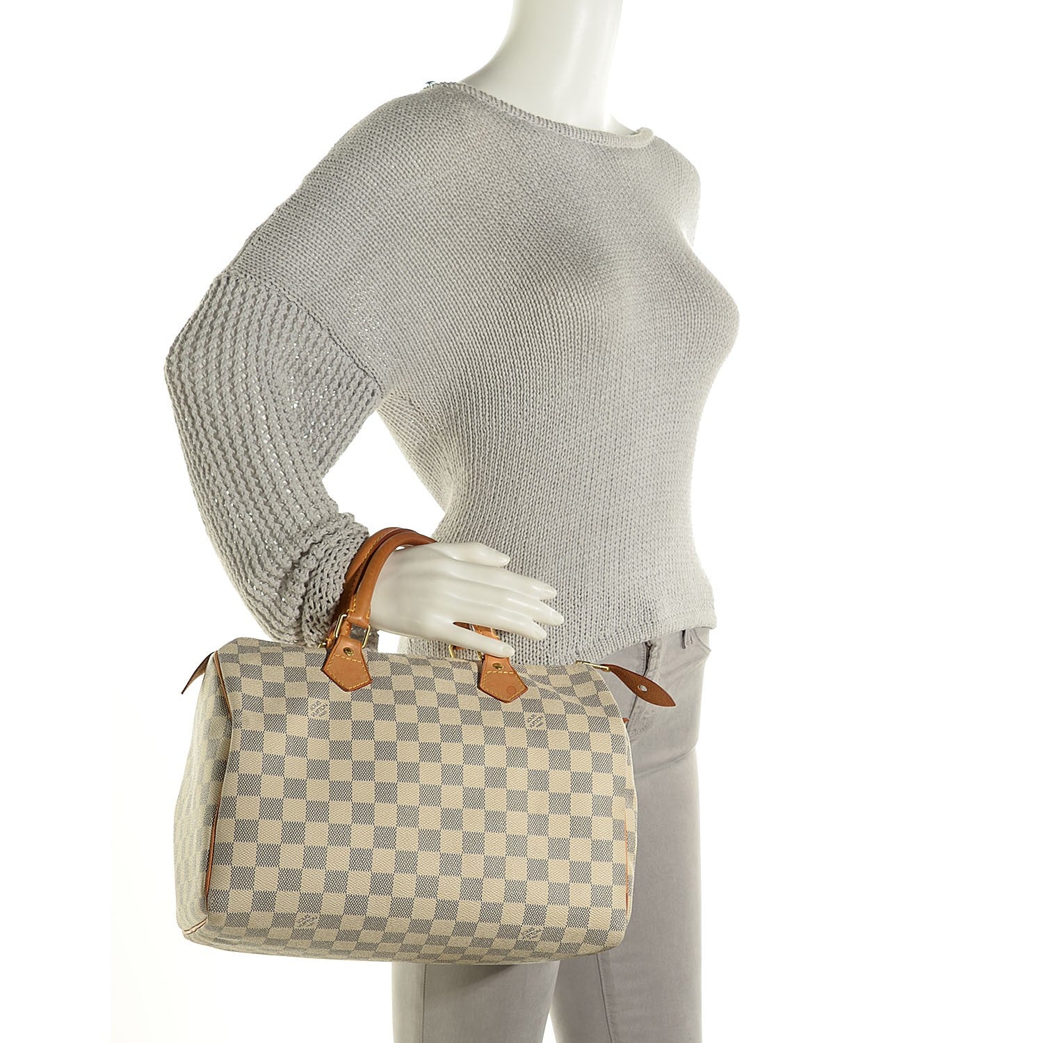Louis Vuitton Damier Azur Speedy 30 2 of 8