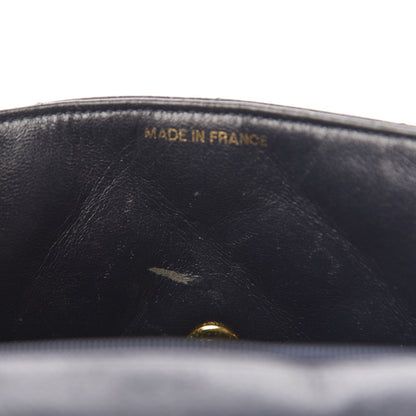 Chanel Caviar Quilted Small Single Flap Navy 9 of 13