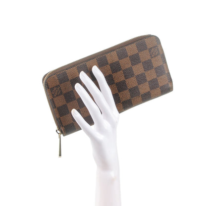 Louis Vuitton Damier Ebene Zippy Wallet 2 of 7