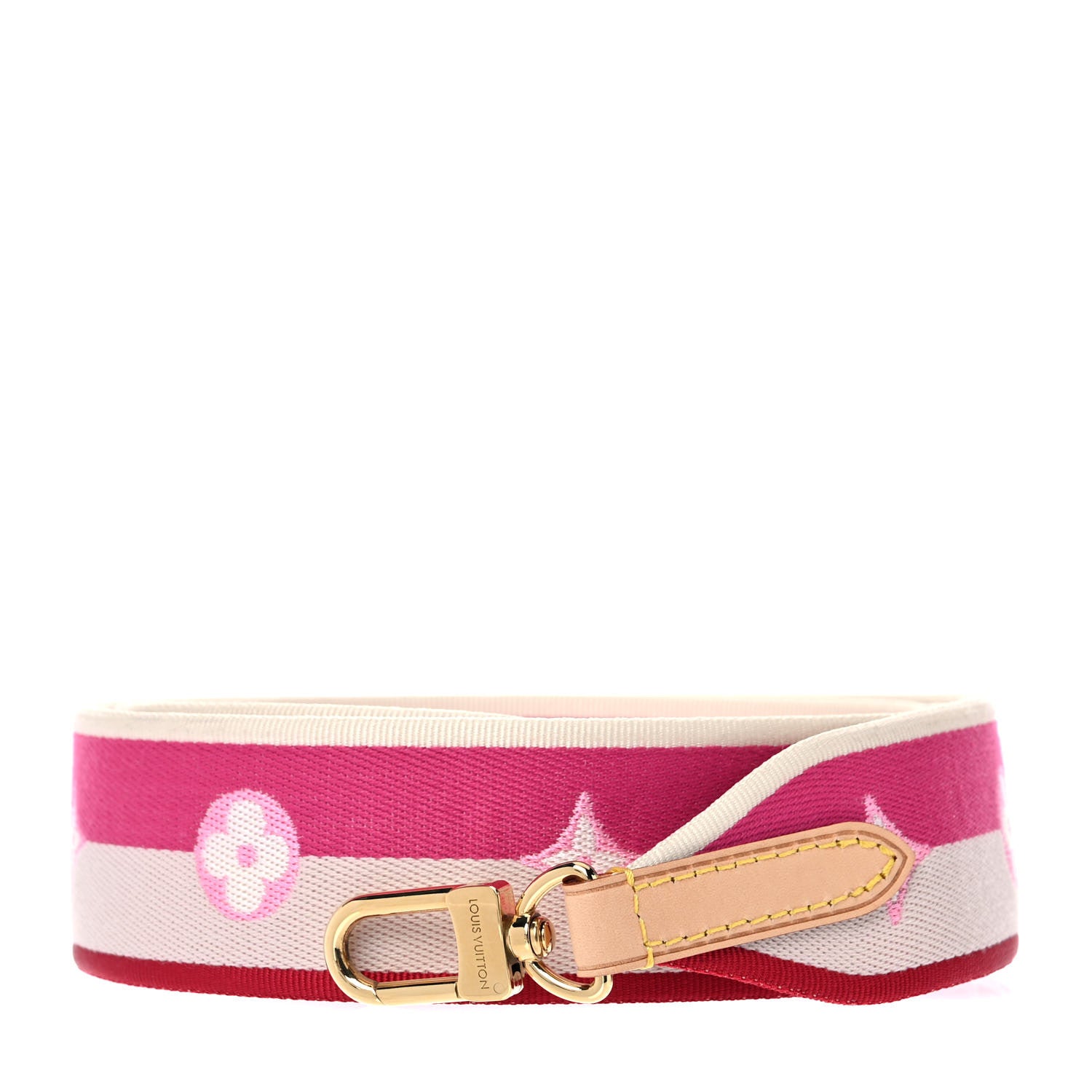 Louis Vuitton Jacquard Speedy Bandouliere 20 Shoulder Strap Fuchsia 1 of 7