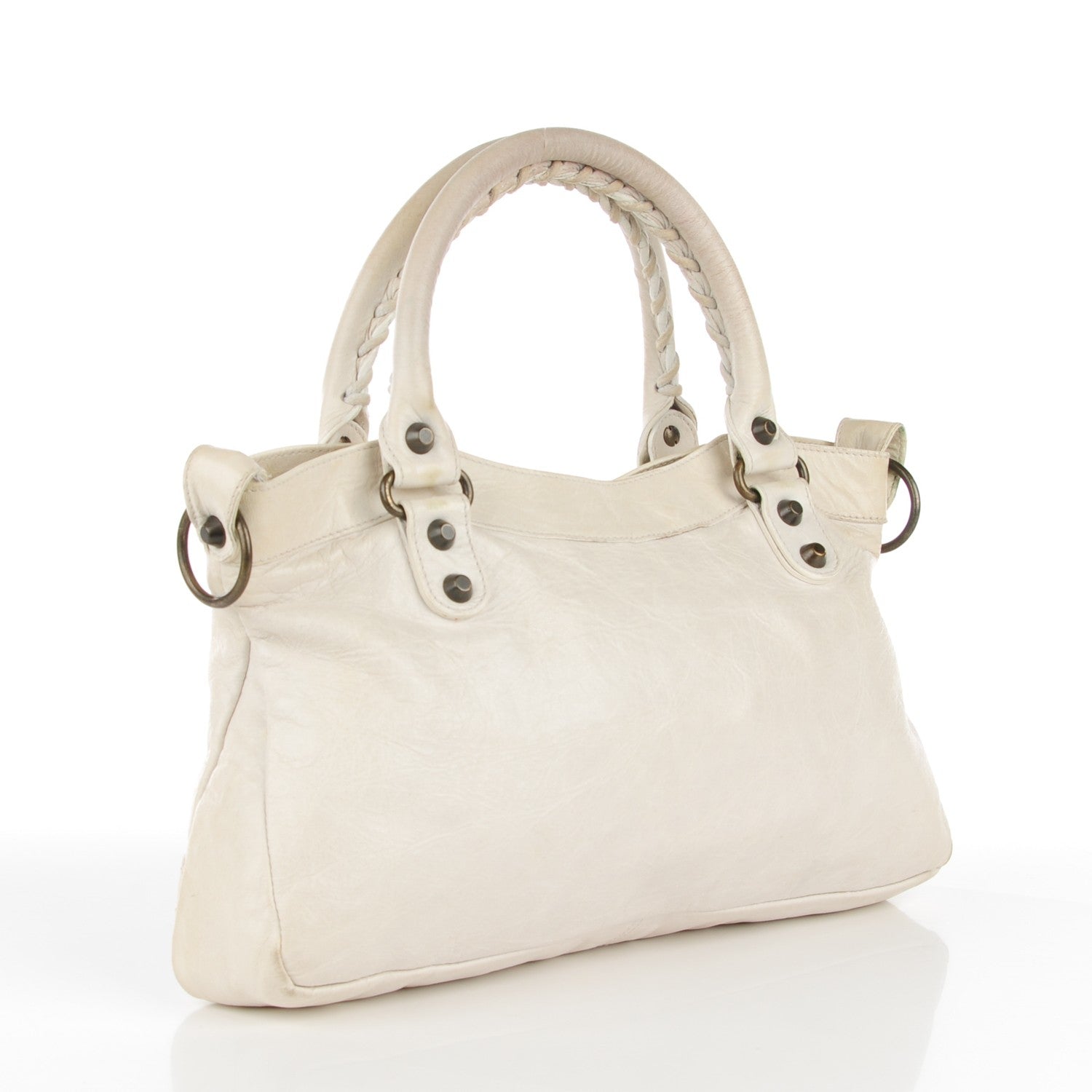 Balenciaga Chevre Classic Hardware First White 3 of 8