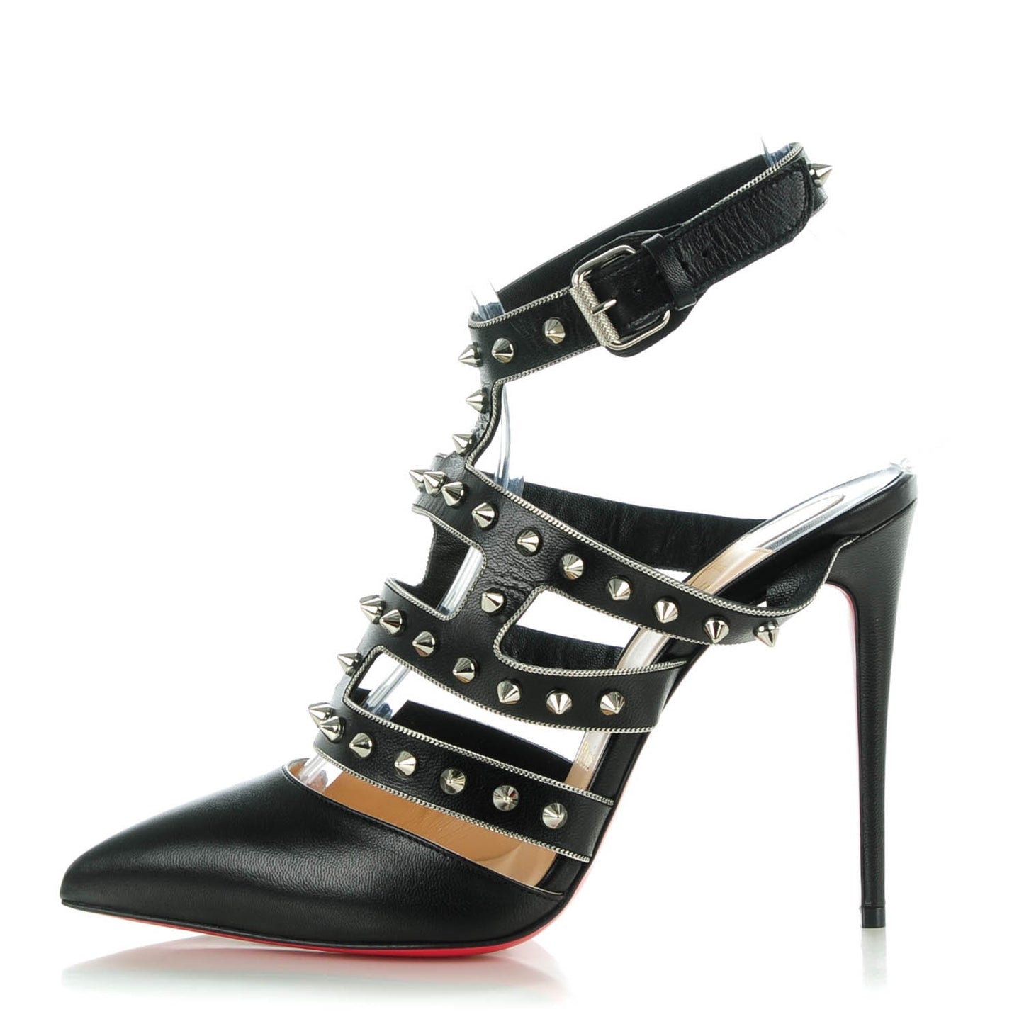 Kid Tchicaboum 100 Pumps 37 Black Silver