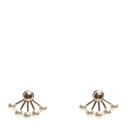 Christian Dior Pearl La Peite Tribale Earrings 1 of 4