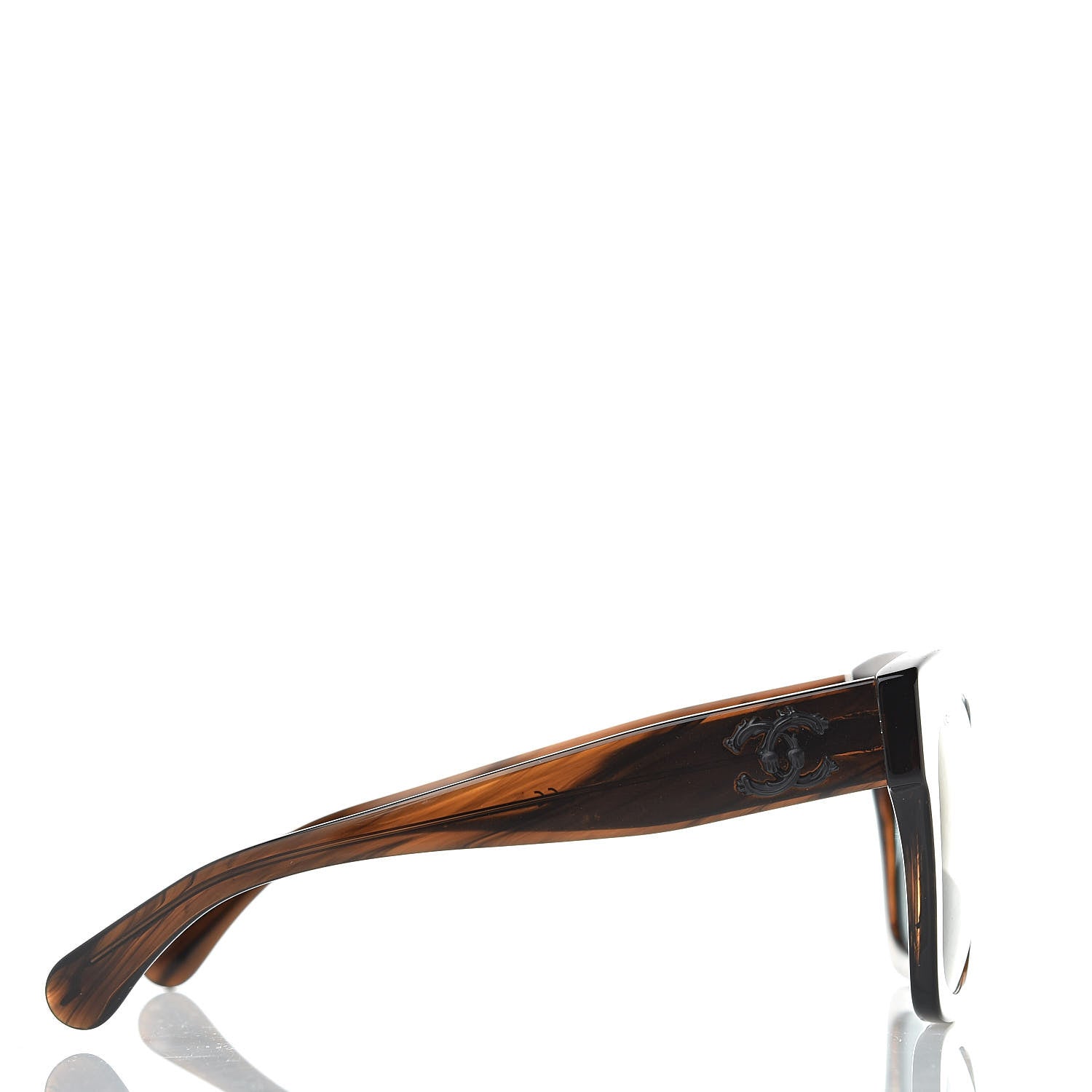 Chanel Mirror CC Sunglasses 5357 Brown 3 of 8