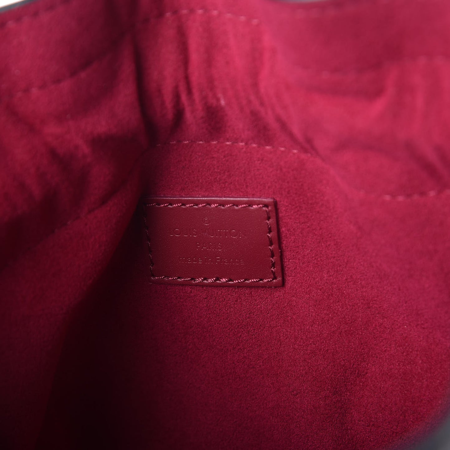 Monogram Pouch Noe Fuchsia