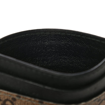 Gucci GG Supreme Monogram Tiger Print Card Holder Black 6 of 18