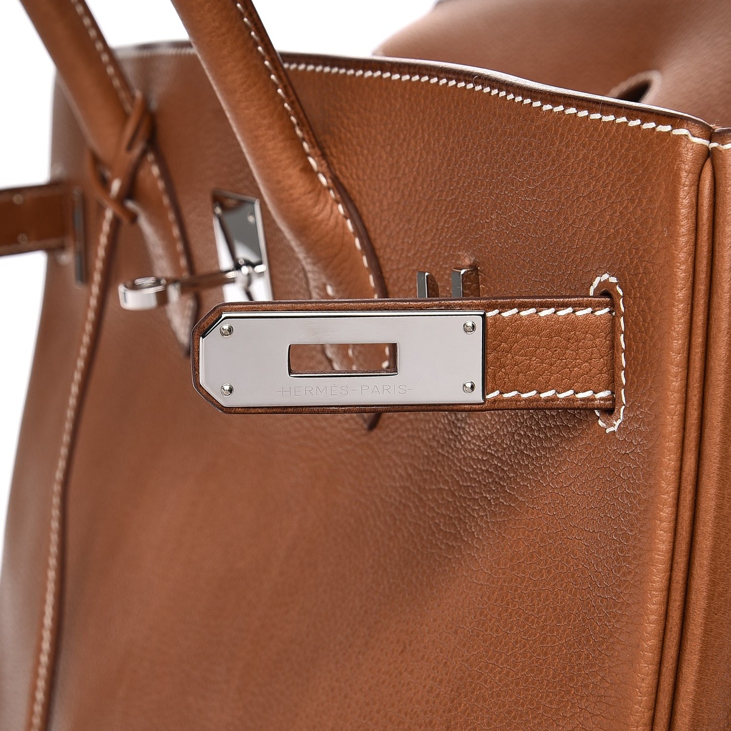 Natural Barenia Faubourg Birkin 35 Fauve