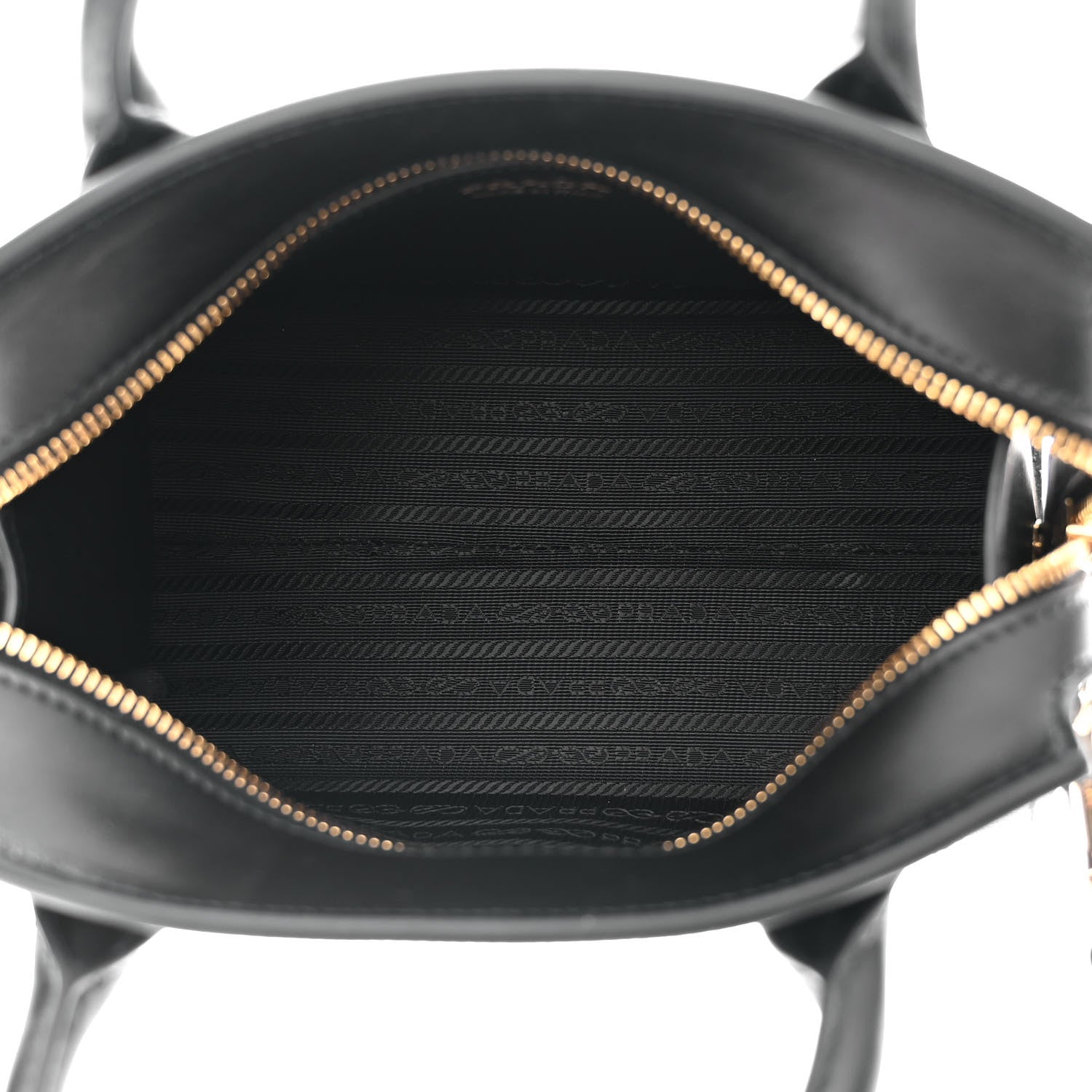 Prada Saffiano Cuir Calfskin Small Kristen Black 5 of 10