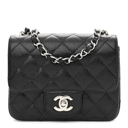 Chanel Caviar Quilted Mini Square Flap Black 1 of 10